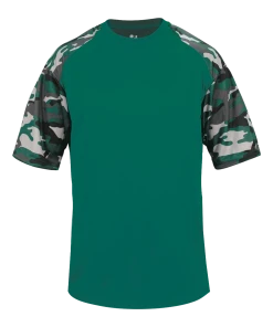 Badger Youth Camo Sport Tee