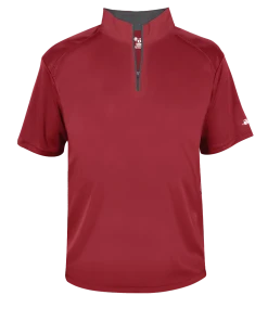 Badger Youth B-Core Short-Sleeve 1/4 Zip -Bulkthreads store 103693721.