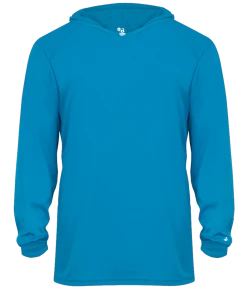 Badger Youth B-Core Long-Sleeve Hooded Tee -Bulkthreads store 103694116.
