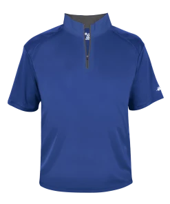 Badger Youth B-Core Short-Sleeve 1/4 Zip