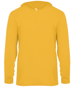 Badger Youth B-Core Long-Sleeve Hooded Tee -Bulkthreads store 103694938.