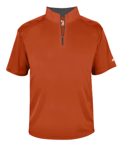 Badger Youth B-Core Short-Sleeve 1/4 Zip -Bulkthreads store 103695380.