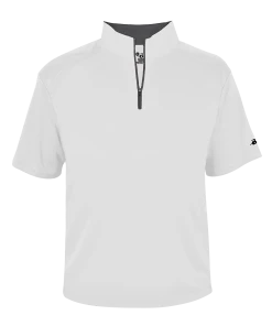 Badger Youth B-Core Short-Sleeve 1/4 Zip -Bulkthreads store 103695700.