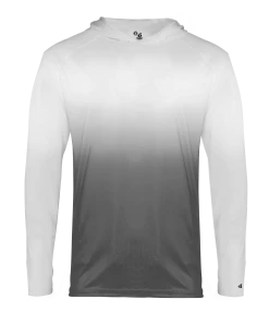 Badger Youth Ombre Hooded Tee -Bulkthreads store 103712008.
