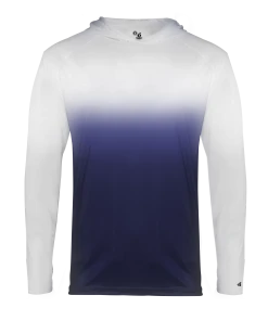 Badger Youth Ombre Hooded Tee -Bulkthreads store 103716563.