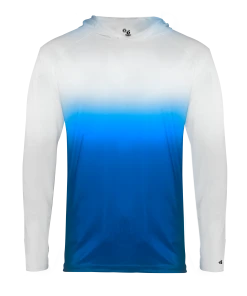 Badger Youth Ombre Hooded Tee -Bulkthreads store 103716943.