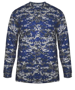 Badger Youth Digital Long-Sleeve Tee -Bulkthreads store 103742262.