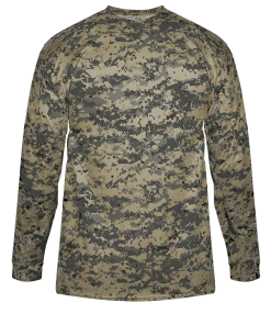Badger Youth Digital Long-Sleeve Tee -Bulkthreads store 103742446.