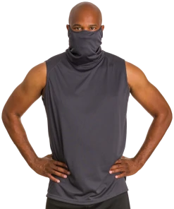 Badger Youth 2B1 Sleeveless Performance Tee With Mask -Bulkthreads store 103750705.
