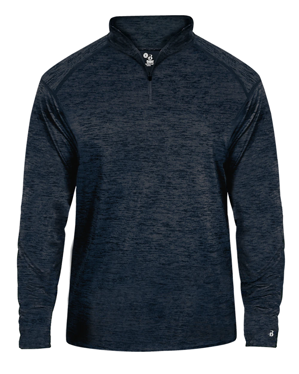 Badger Youth Tonal Blend 1/4 Zip 4 Badger Youth Tonal Blend 1/4 Zip - Image 4