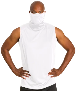 Badger Youth 2B1 Sleeveless Performance Tee With Mask -Bulkthreads store 103753565. 38025f1b 40bb 4b3d a167 b293572b170c