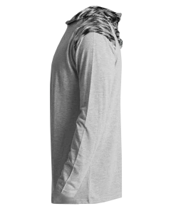 Badger Youth Vintage Flame Tri-Blend Hoodie Tee -Bulkthreads store 103757396.