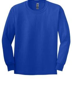 Gildan Youth Ultra Cotton Long Sleeve T-Shirt. 2400B -Bulkthreads store 112492730