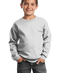 Port & Company Youth Core Fleece Crewneck Sweatshirt PC90Y -Bulkthreads store 114182983