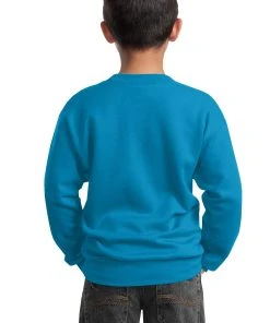 Port & Company Youth Core Fleece Crewneck Sweatshirt PC90Y -Bulkthreads store 114183066