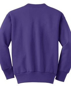 Port & Company Youth Core Fleece Crewneck Sweatshirt PC90Y -Bulkthreads store 114183368