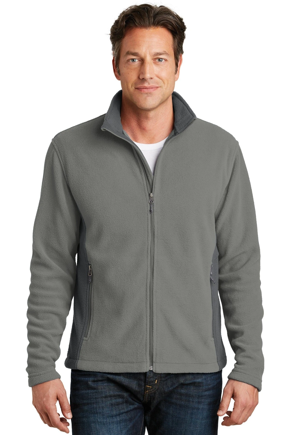 Port Authority Colorblock Value Fleece Jacket. F216 21 Port Authority Colorblock Value Fleece Jacket. F216 - Image 21
