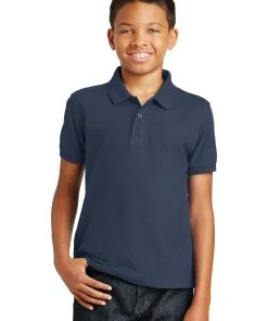 Port Authority Youth Core Classic Pique Polo. Y100 -Bulkthreads store 114231723