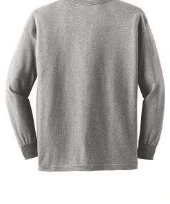 Gildan Youth Ultra Cotton Long Sleeve T-Shirt. 2400B -Bulkthreads store 114254728