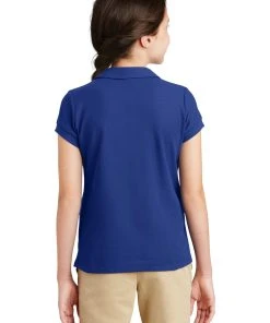 Port Authority Girls Silk Touch Peter Pan Collar Polo. YG503 -Bulkthreads store 114255664