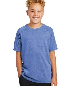 Sport-Tek Youth PosiCharge Tri-Blend Wicking Raglan Tee YST400 -Bulkthreads store 114256442
