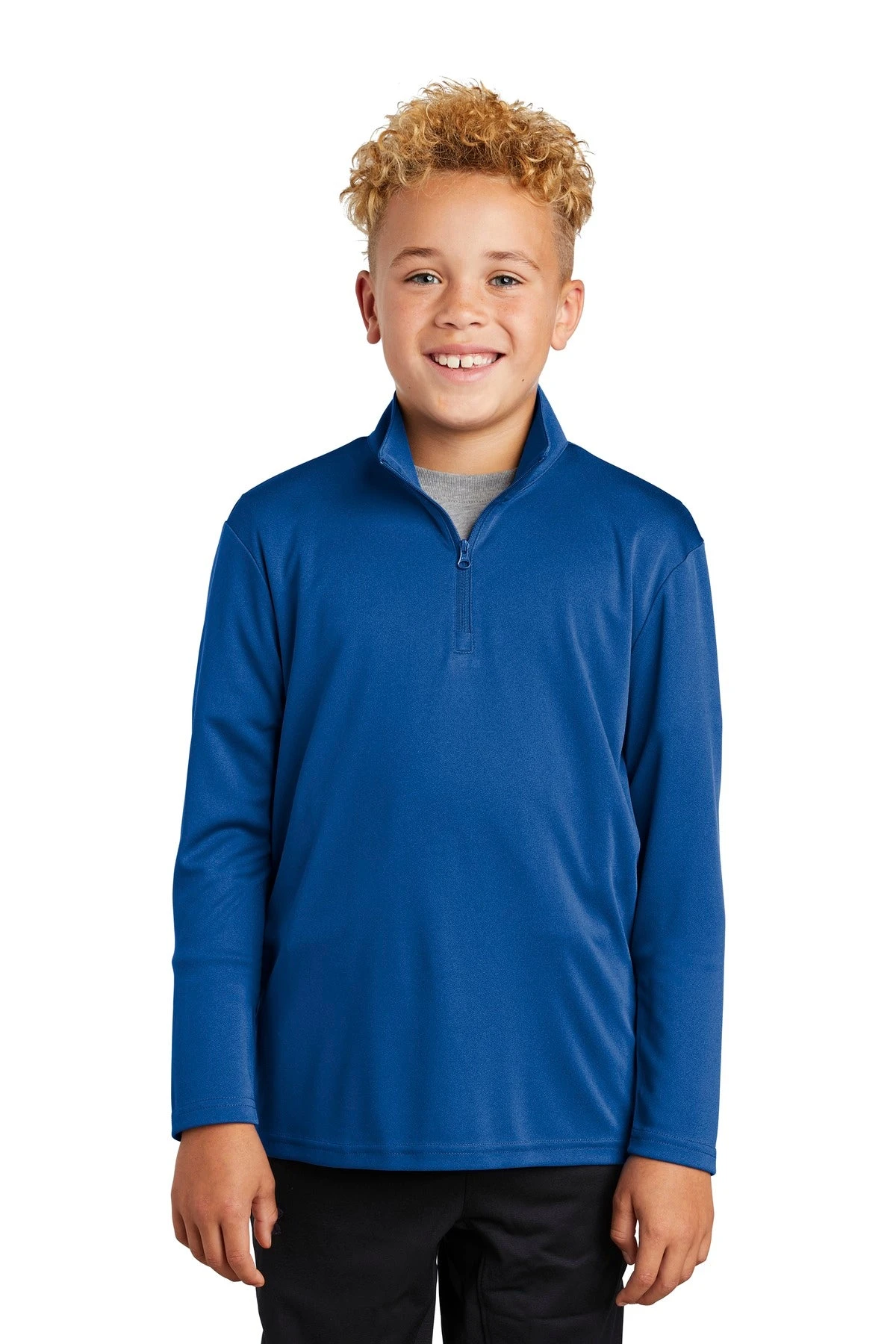 Sport-Tek Youth PosiCharge Competitor 1/4-Zip Pullover YST357 2 Sport-Tek Youth PosiCharge Competitor 1/4-Zip Pullover YST357 - Image 2