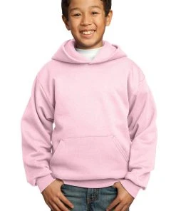 Port & Company Youth Core Fleece Pullover Hooded Sweatshirt. PC90YH 1of2 -Bulkthreads store 119117738
