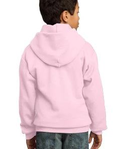 Port & Company Youth Core Fleece Pullover Hooded Sweatshirt. PC90YH 1of2 -Bulkthreads store 119117739