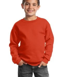 Port & Company Youth Core Fleece Crewneck Sweatshirt PC90Y -Bulkthreads store 119123208