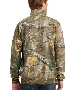 Russell Outdoors Men's Realtree 1/4-Zip Sweatshirt RO78Q -Bulkthreads store 119174459