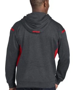 Sport-Tek Men's Tall Tech Fleece Colorblock Hooded Sweatshirt TST246 -Bulkthreads store 123464406