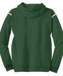 Sport-Tek Men's Tall Tech Fleece Colorblock Hooded Sweatshirt TST246 -Bulkthreads store 123464523