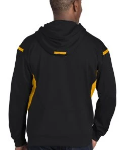Sport-Tek Men's Tall Tech Fleece Colorblock Hooded Sweatshirt TST246 -Bulkthreads store 123464973