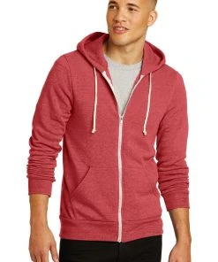 Alternative Men's Rocky Eco-Fleece Zip Hoodie 94 Alternative Men's Rocky Eco-Fleece Zip Hoodie -Bulkthreads store 123465668