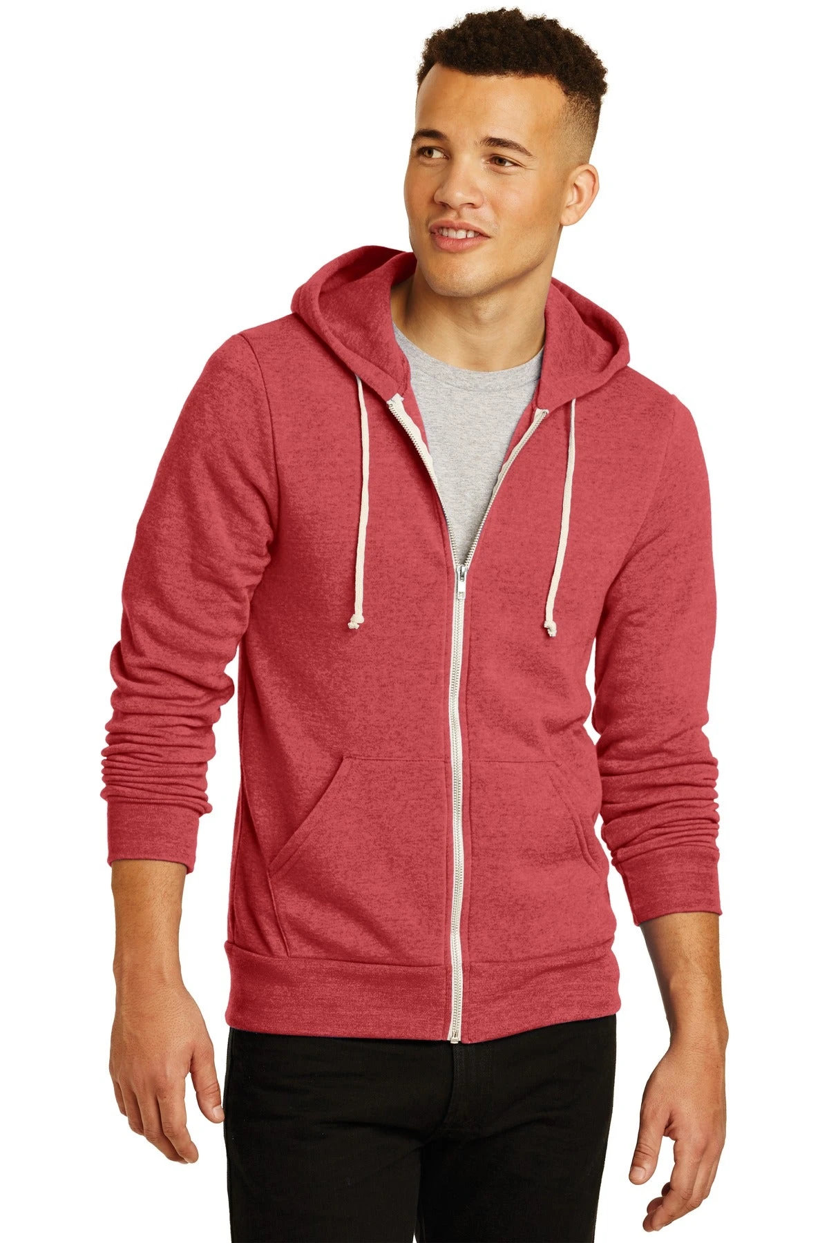 Alternative Men's Rocky Eco-Fleece Zip Hoodie 44 Alternative Men's Rocky Eco-Fleece Zip Hoodie - Image 44