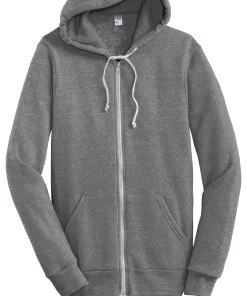 Alternative Men's Rocky Eco-Fleece Zip Hoodie 92 Alternative Men's Rocky Eco-Fleece Zip Hoodie -Bulkthreads store 123465833