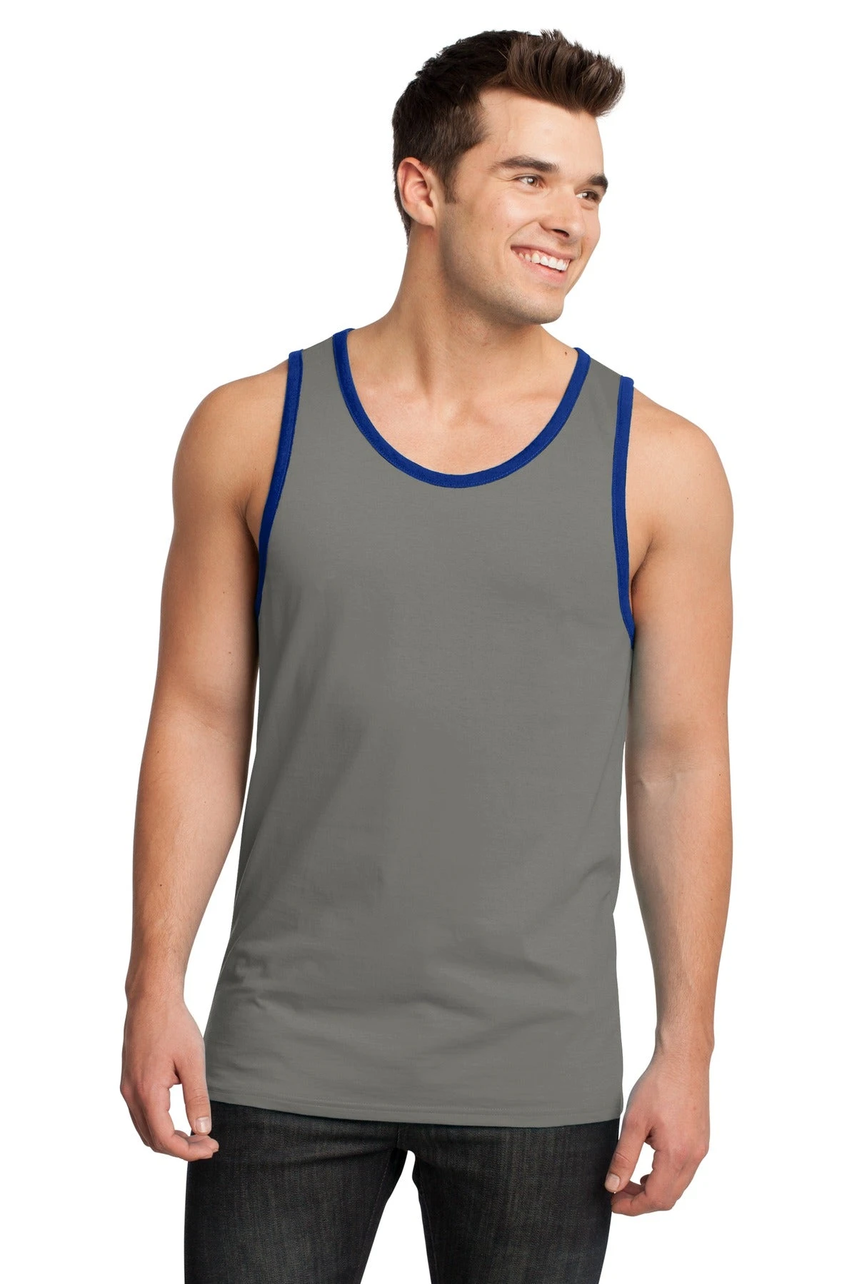 District Youth Cotton Ringer Tank Top DT1500 48 District Youth Cotton Ringer Tank Top DT1500 - Image 48