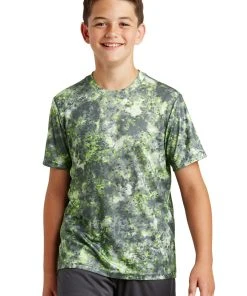 Sport-Tek Youth Mineral Freeze Tee YST330 -Bulkthreads store 123470256