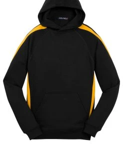 Sport-Tek Youth Sleeve Stripe Pullover Hooded Sweatshirt YST265 -Bulkthreads store 123470736