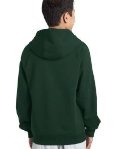 Sport-Tek Youth Sleeve Stripe Pullover Hooded Sweatshirt YST265 -Bulkthreads store 123470975