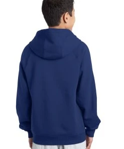 Sport-Tek Youth Sleeve Stripe Pullover Hooded Sweatshirt YST265 -Bulkthreads store 123471339