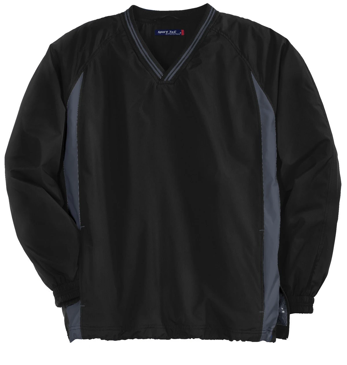 Sport-Tek Youth Tipped V-Neck Raglan Wind Shirt YST62 28 Sport-Tek Youth Tipped V-Neck Raglan Wind Shirt YST62 - Image 28