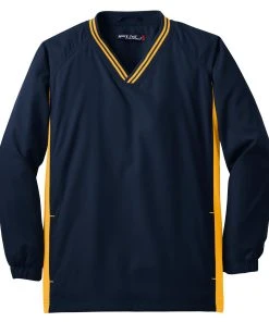 Sport-Tek Youth Tipped V-Neck Raglan Wind Shirt YST62 83 Sport-Tek Youth Tipped V-Neck Raglan Wind Shirt YST62 -Bulkthreads store 123472338