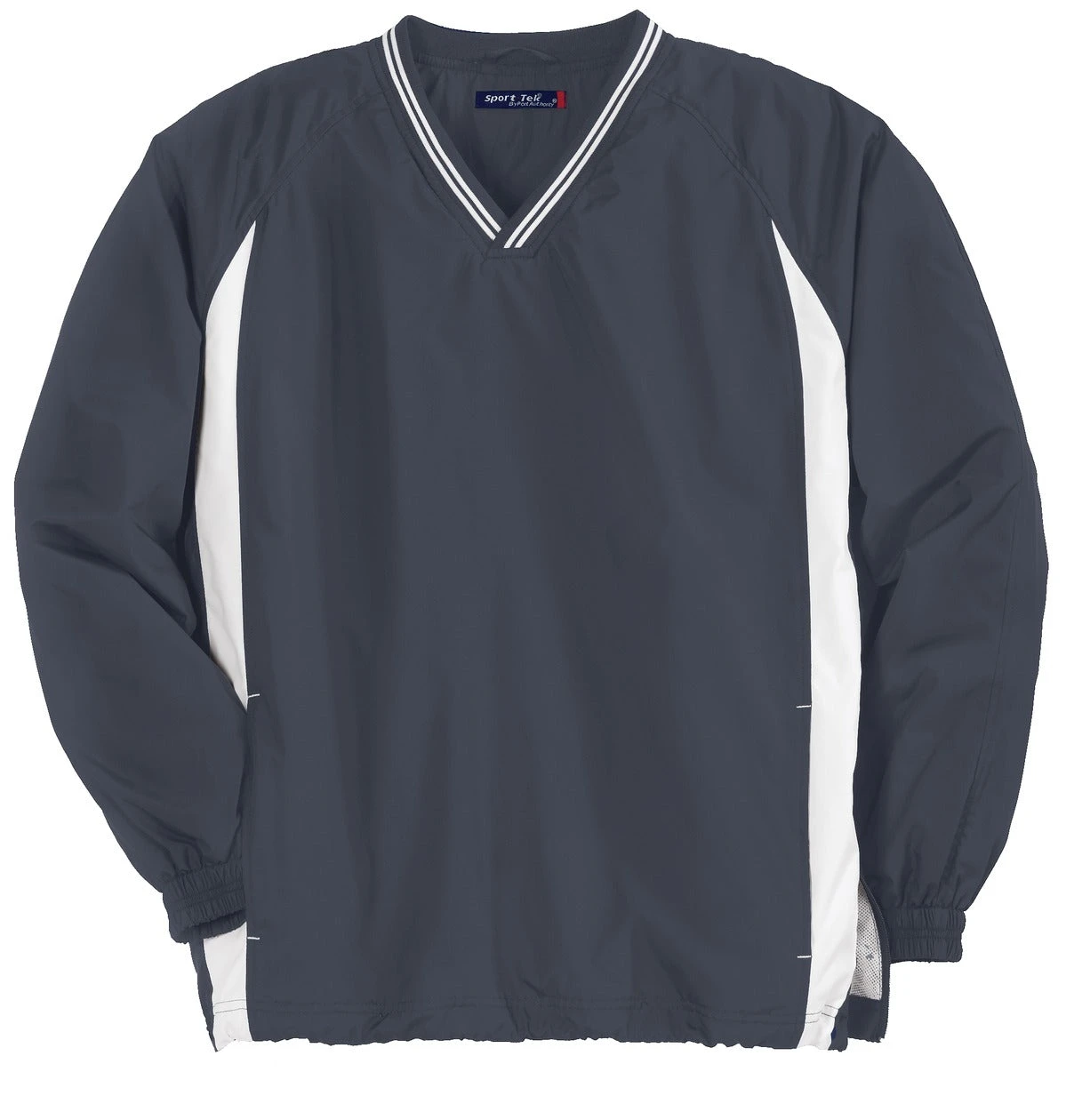 Sport-Tek Youth Tipped V-Neck Raglan Wind Shirt YST62 36 Sport-Tek Youth Tipped V-Neck Raglan Wind Shirt YST62 - Image 36