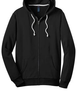 District - Young Mens Core Fleece Full-Zip Hoodie DT190 -Bulkthreads store 123472606
