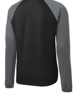 Sport-Tek Youth Sport-Wick Raglan Colorblock Fleece Crewneck YST242 44 Sport-Tek Youth Sport-Wick Raglan Colorblock Fleece Crewneck YST242 -Bulkthreads store 123473170