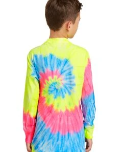 Port & Company - Youth Tie-Dye Long Sleeve Tee PC147YLS -Bulkthreads store 123474191