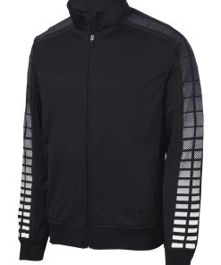 Sport-Tek Men's Dot Sublimation Tricot Track Jacket 27 Sport-Tek Men's Dot Sublimation Tricot Track Jacket -Bulkthreads store 123475849