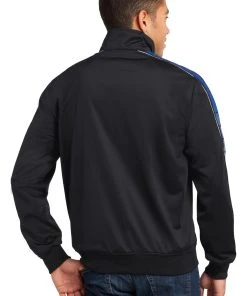 Sport-Tek Men's Dot Sublimation Tricot Track Jacket 22 Sport-Tek Men's Dot Sublimation Tricot Track Jacket -Bulkthreads store 123475939