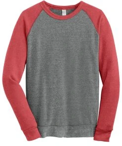 Alternative Men's Champ Colorblock Eco-Fleece Sweatshirt -Bulkthreads store 123476383